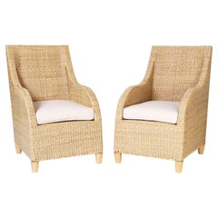 Wicker Armchairs from the FS Flores Collection