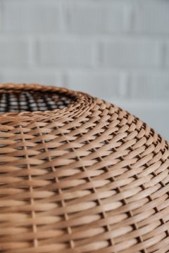 Wicker balloon lamp, Germany 1970