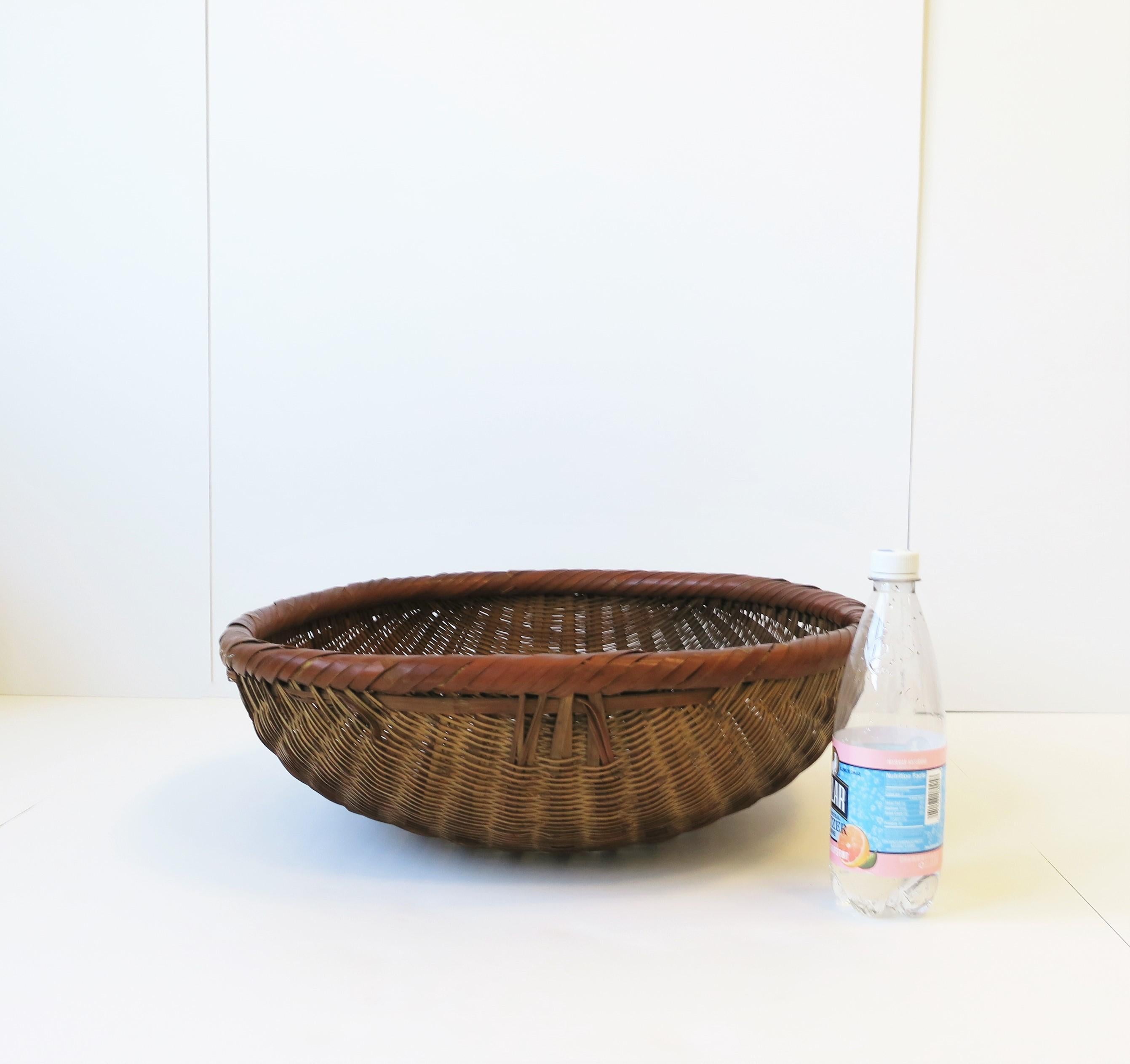 Wicker Gathering Basket or Centerpiece 4