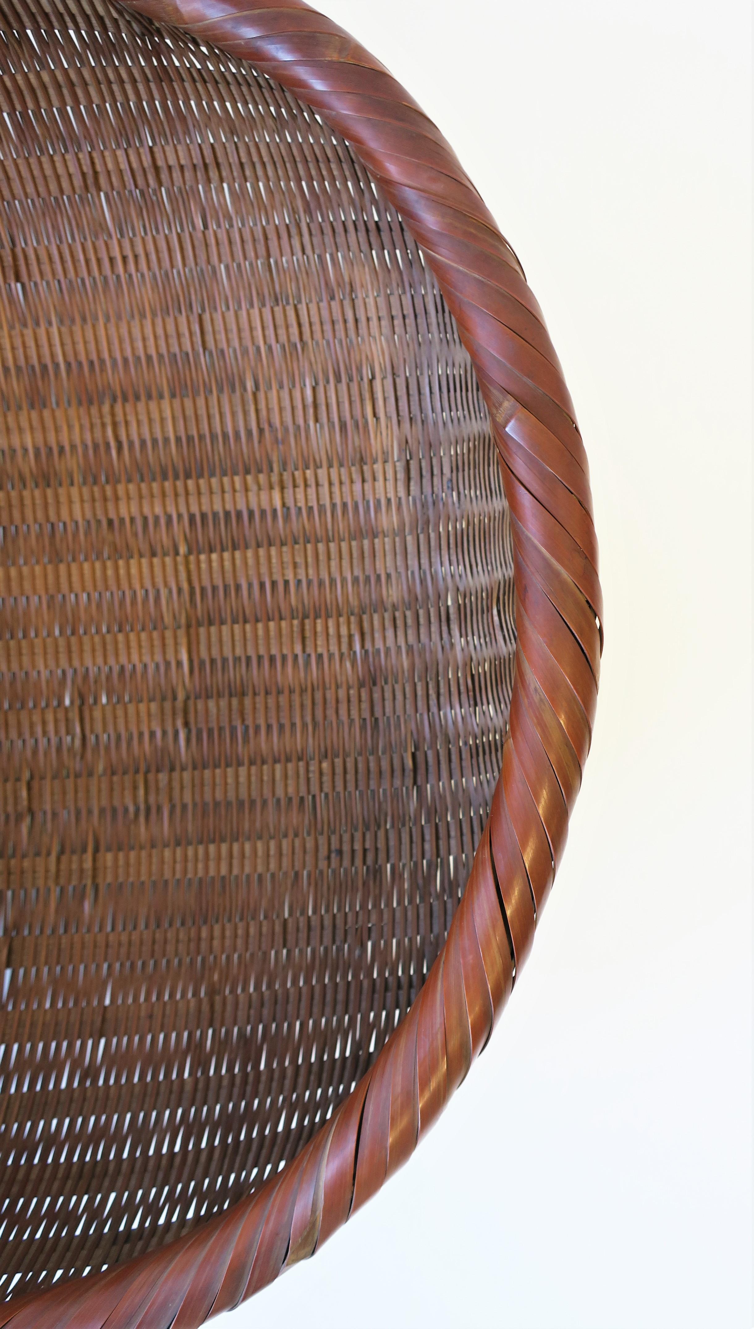 Wicker Gathering Basket or Centerpiece 7
