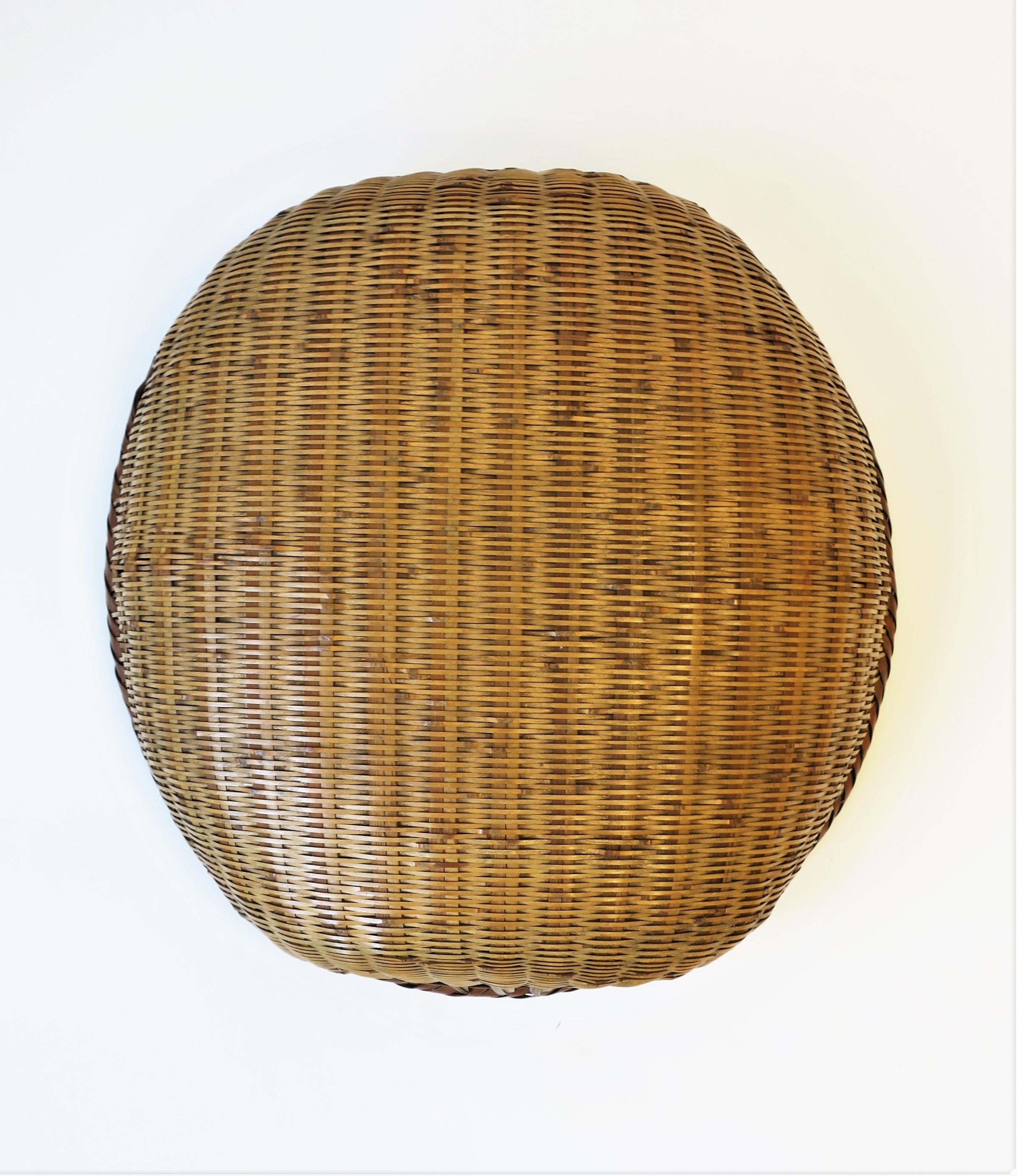 Wicker Gathering Basket or Centerpiece 8