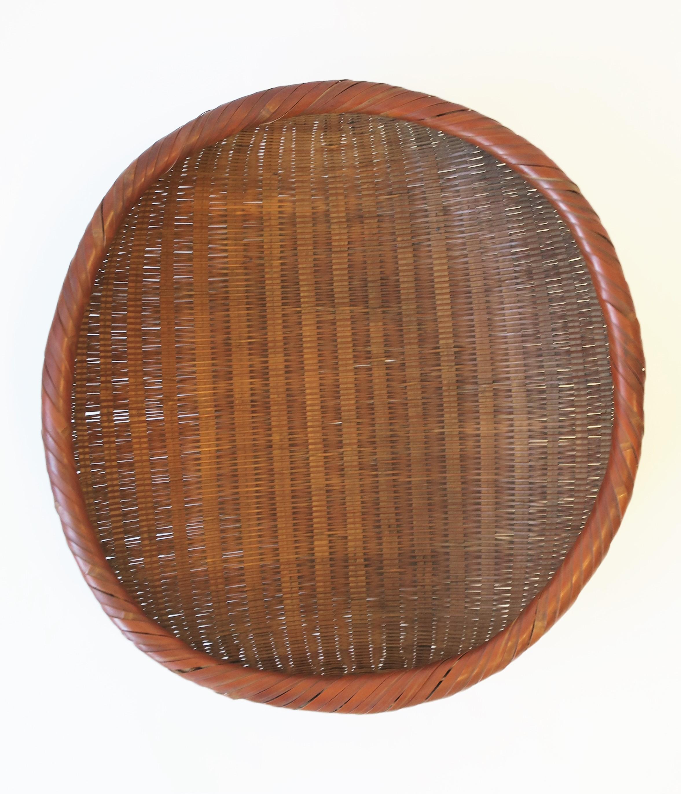 Wicker Gathering Basket or Centerpiece 2
