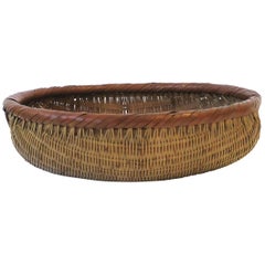 Wicker Gathering Basket or Centerpiece