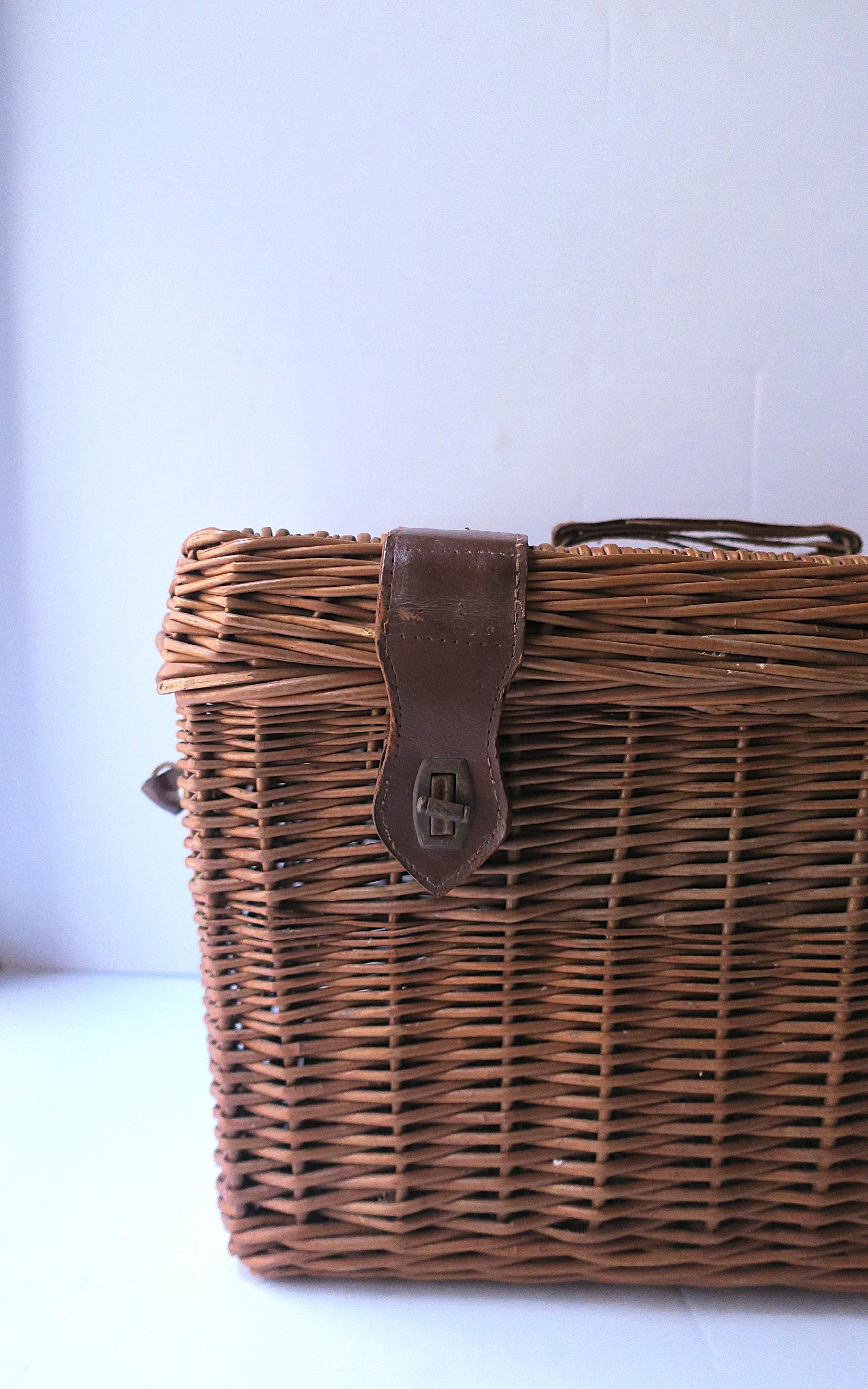 Panier en osier en vente 2