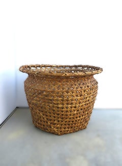 Wicker Basket Planter Plant Pot Holder Cachepot