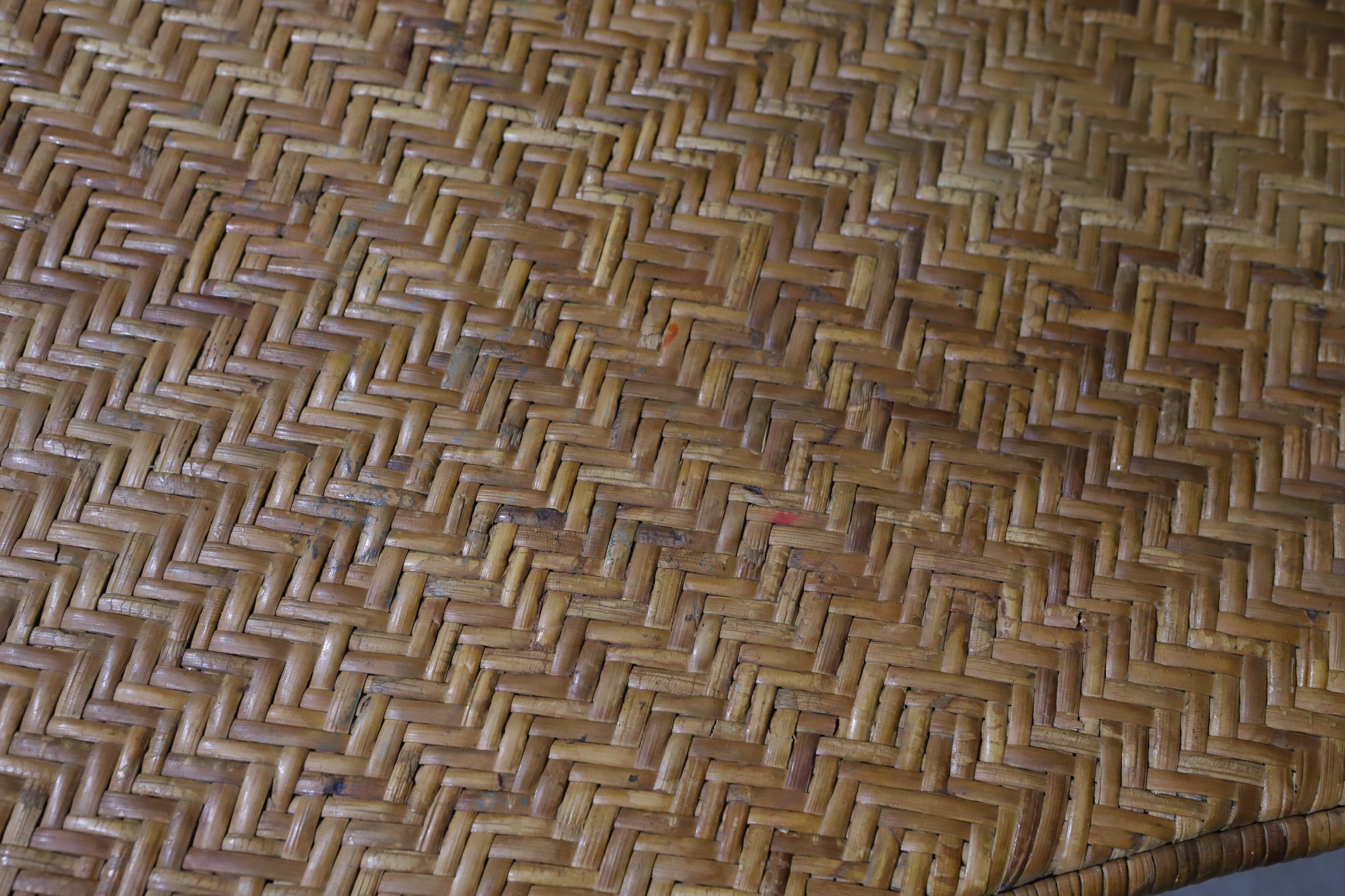Wicker Biomorphic Cocktail Table 4