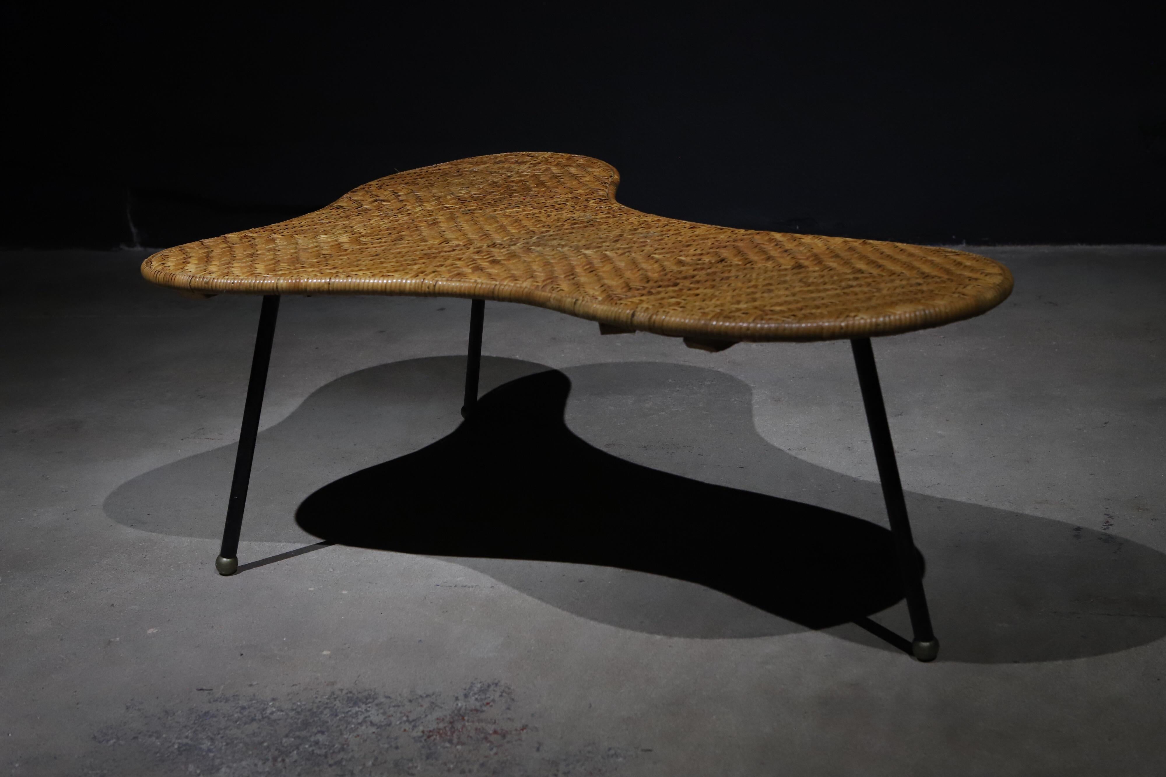Wicker Biomorphic Cocktail Table 5