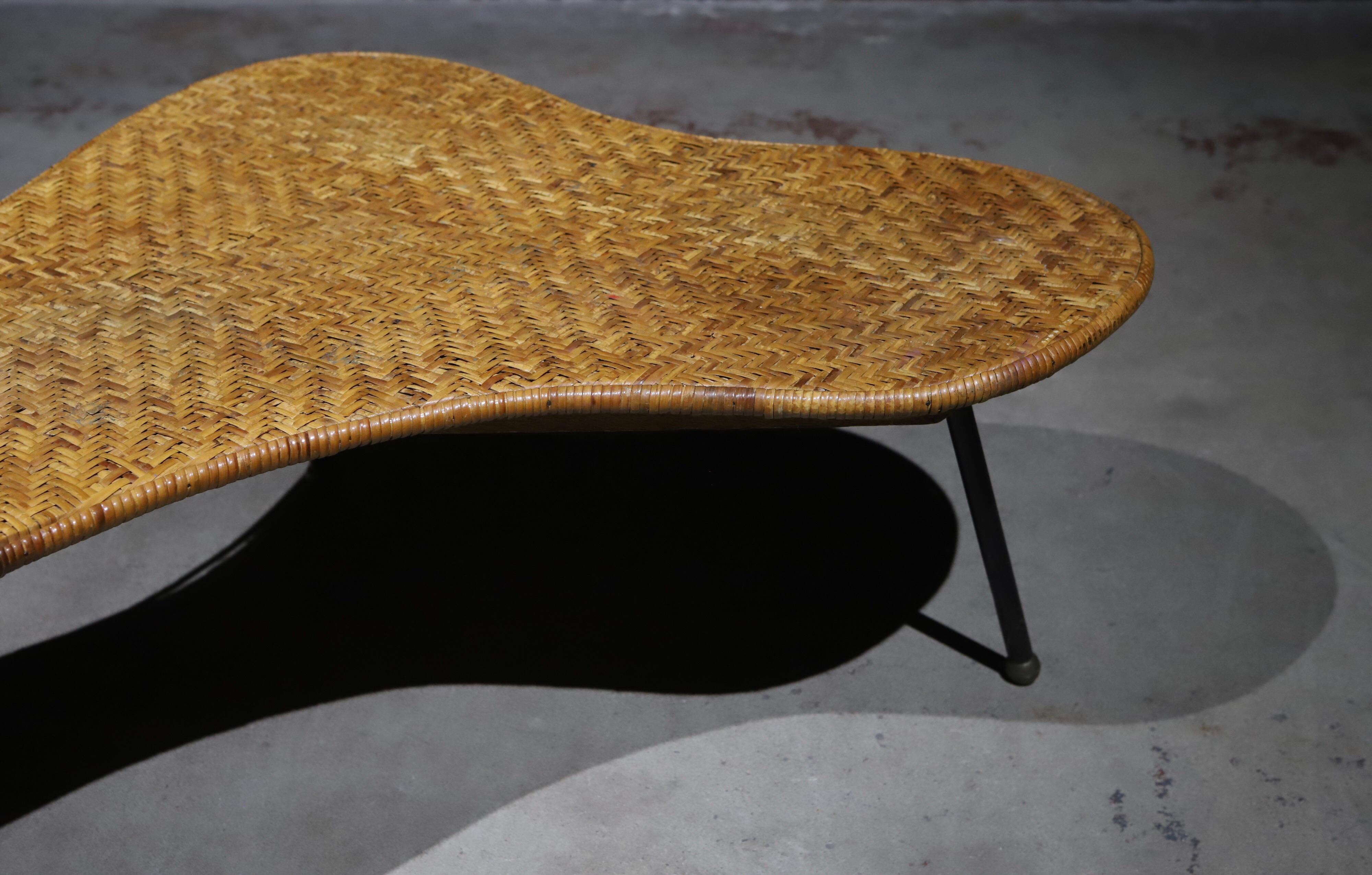 Wicker Biomorphic Cocktail Table 9