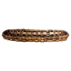Wicker Bread or Fruit Basket, France, 20th Century