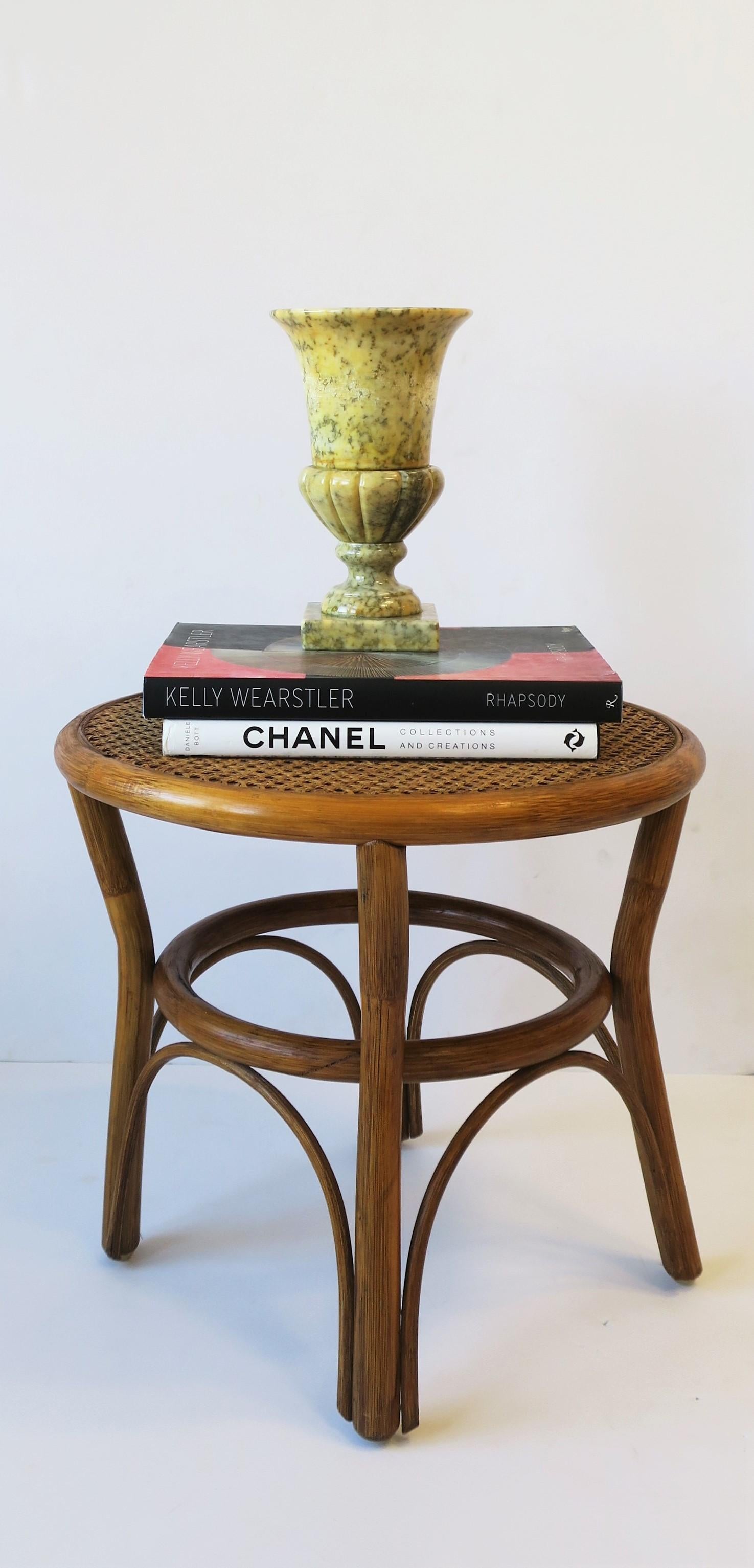 Wicker Cane Rattan Side or End Table 2