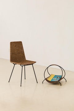 Wicker Chair, 1960s, Brazilian Mid-century Modern