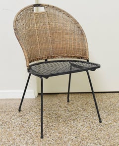 Wicker Chair by Maurizio Tempestini for Salterini