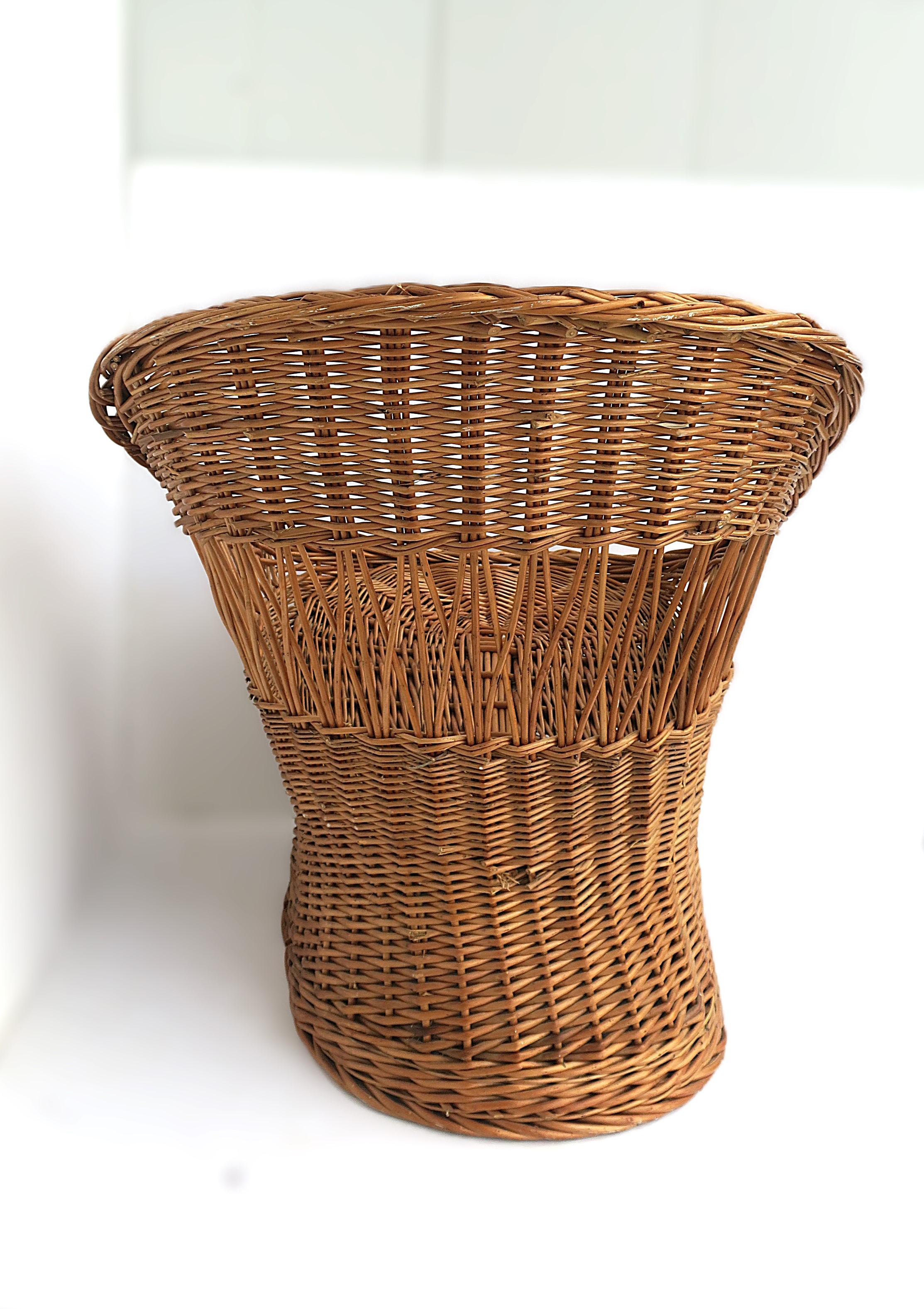 Wicker Chairs, Pair 7