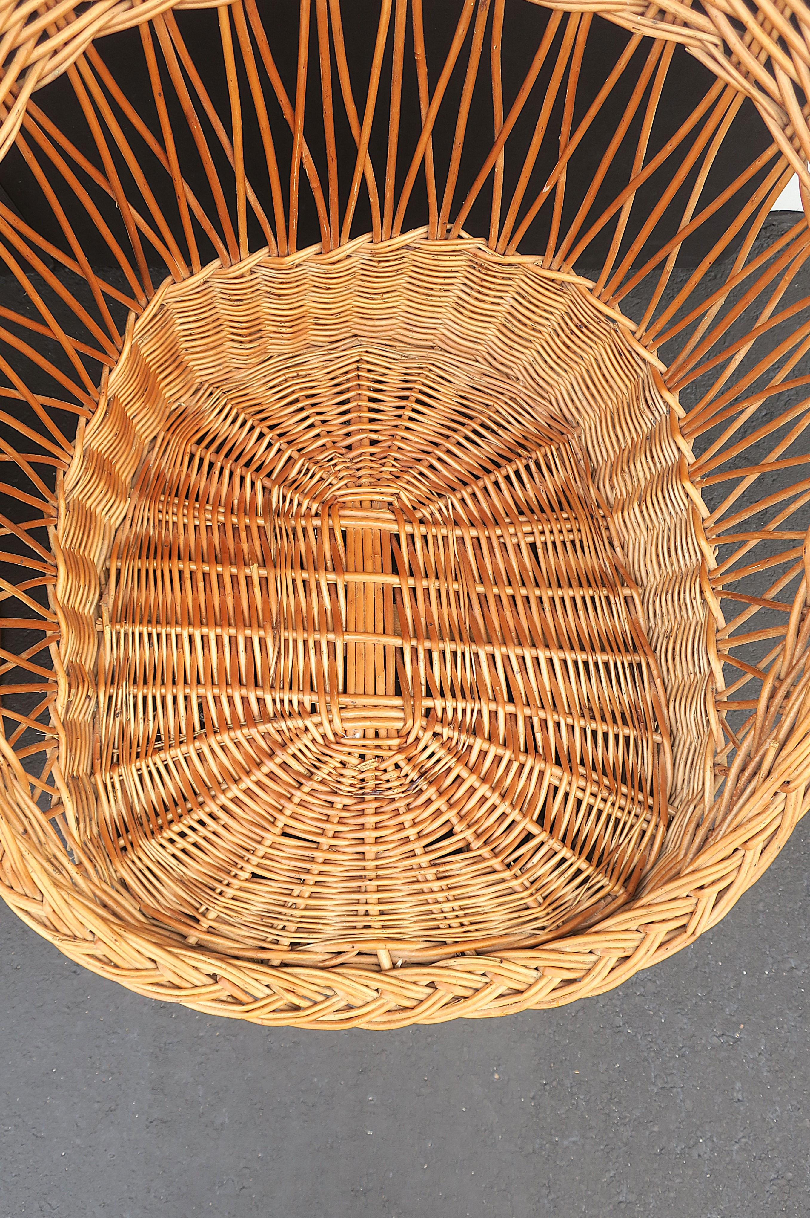 Wicker Chairs, Pair 9