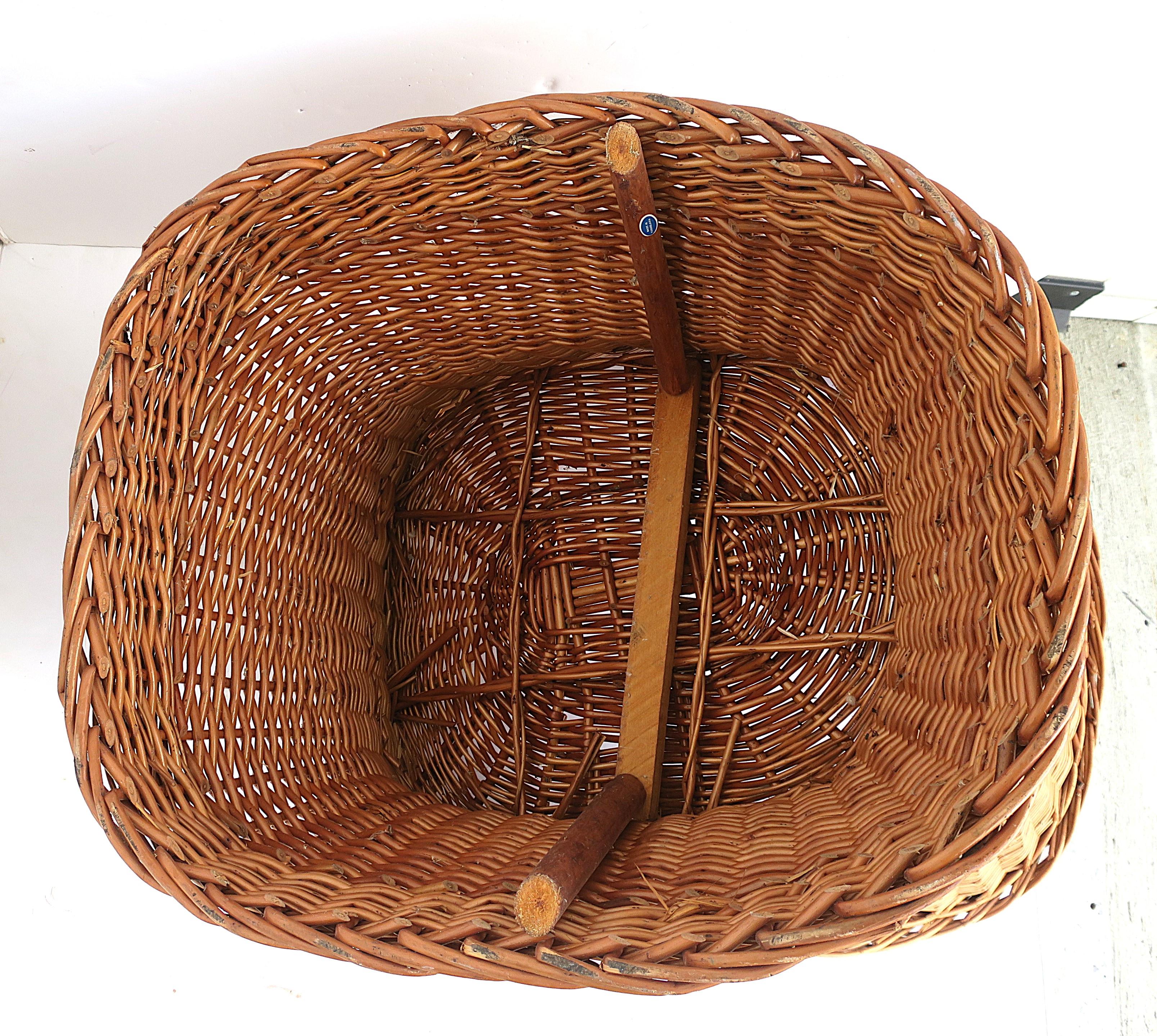 Wicker Chairs, Pair 13