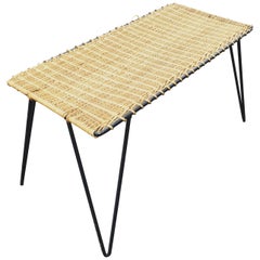 Wicker Coffee Table by Raoul Guys