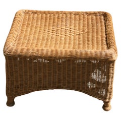 Used Wicker Coffee Table