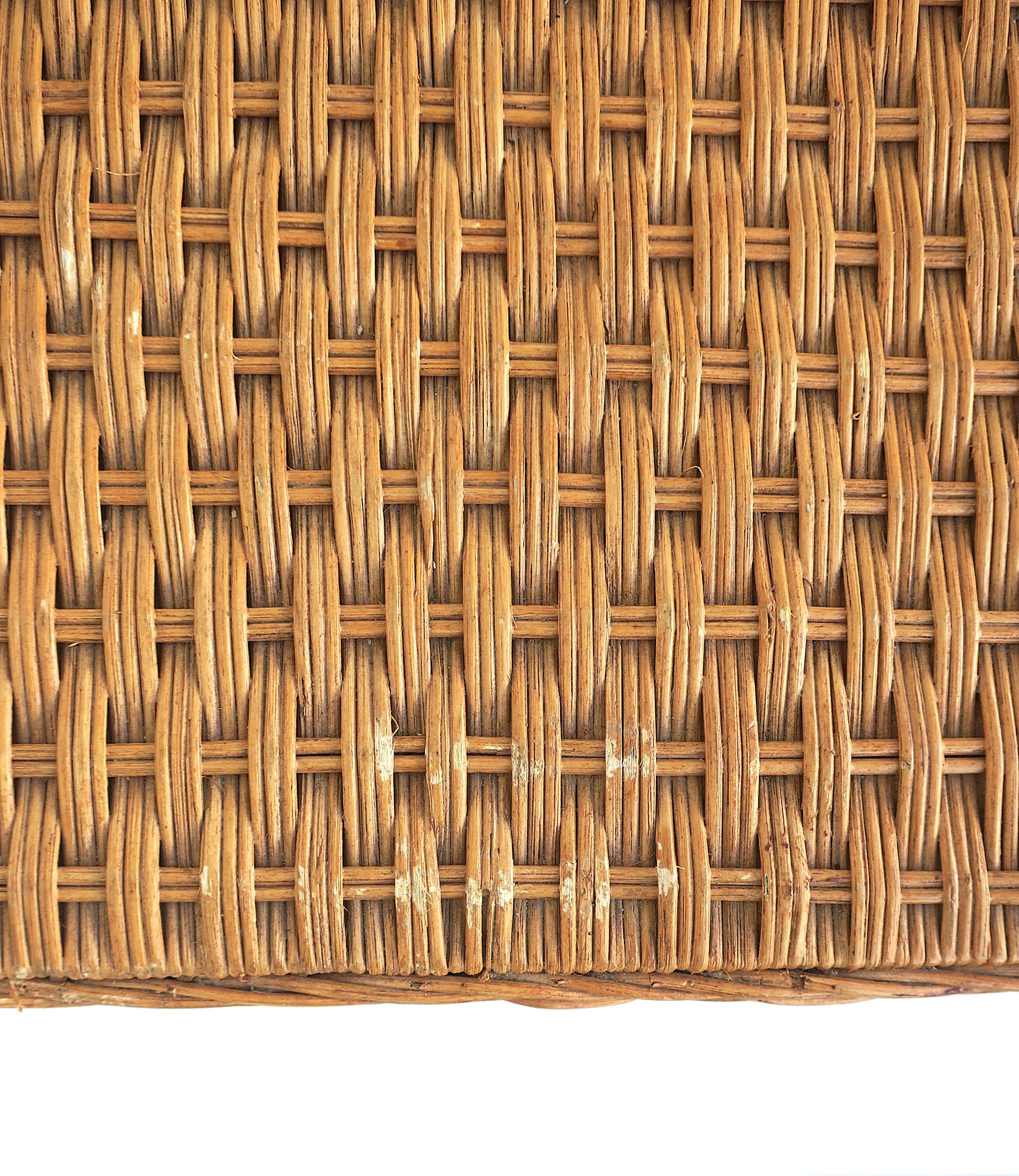 Wicker End Table For Sale 13