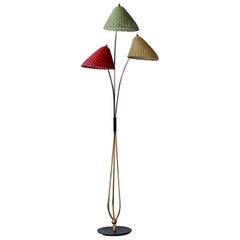 Wicker Floor Lamp from Italy