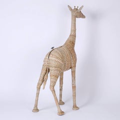 Wicker Giraffe Bar by Mario Lopez Torres