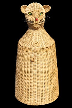 Wicker Kitty Hamper