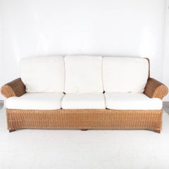 Wicker living room set