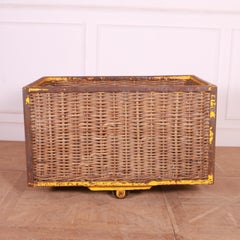 Wicker Log Basket
