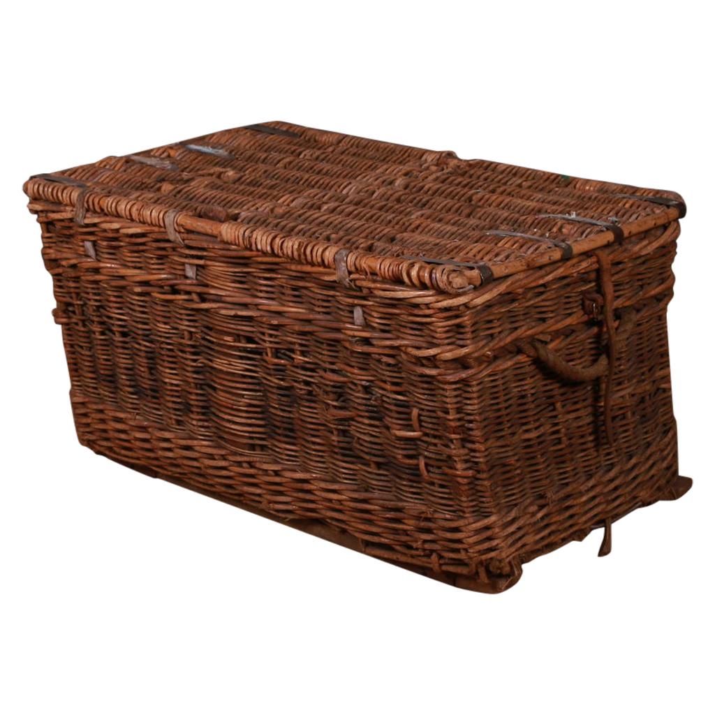 Wicker Log Basket