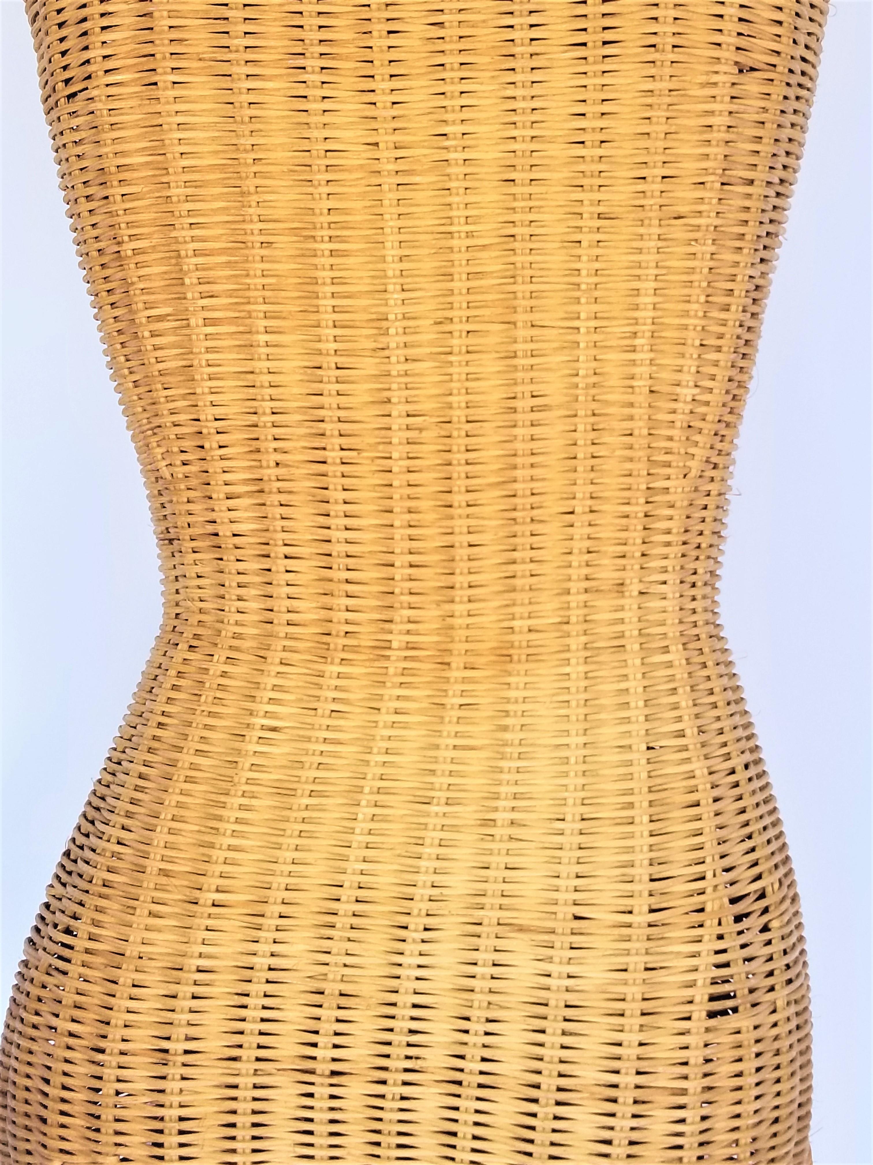 Wicker Mannequin 1960s 1970s Midcentury 1
