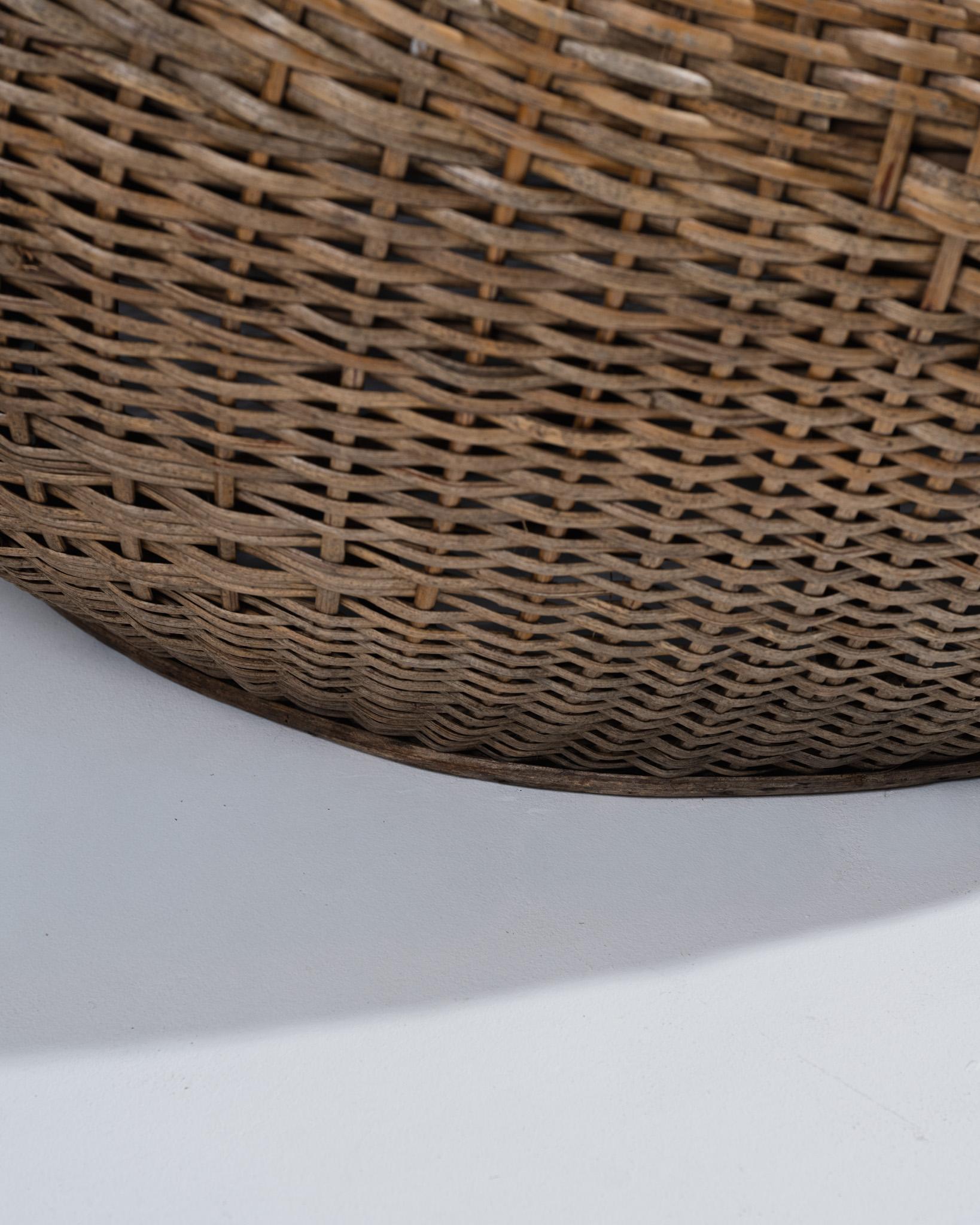 Wicker Outdoor Sofa, 1960s For Sale 8