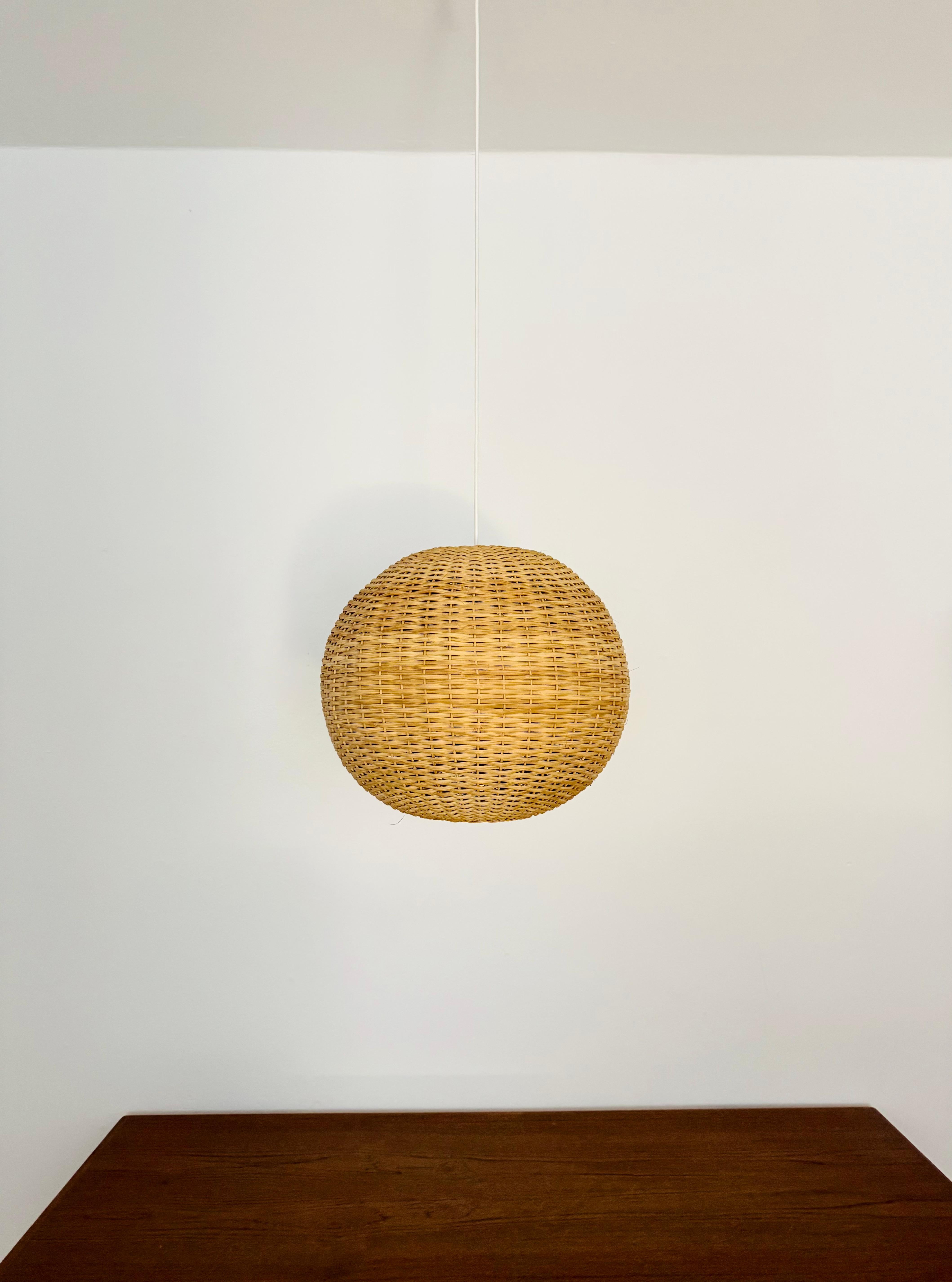 Wicker Pendant Lamp In condizioni buone in vendita a München, DE