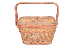 Wicker Picnic Hamper Basket