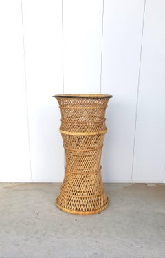 Weidengeflecht Pflanzgefäß Stand Cachepot Jardinière