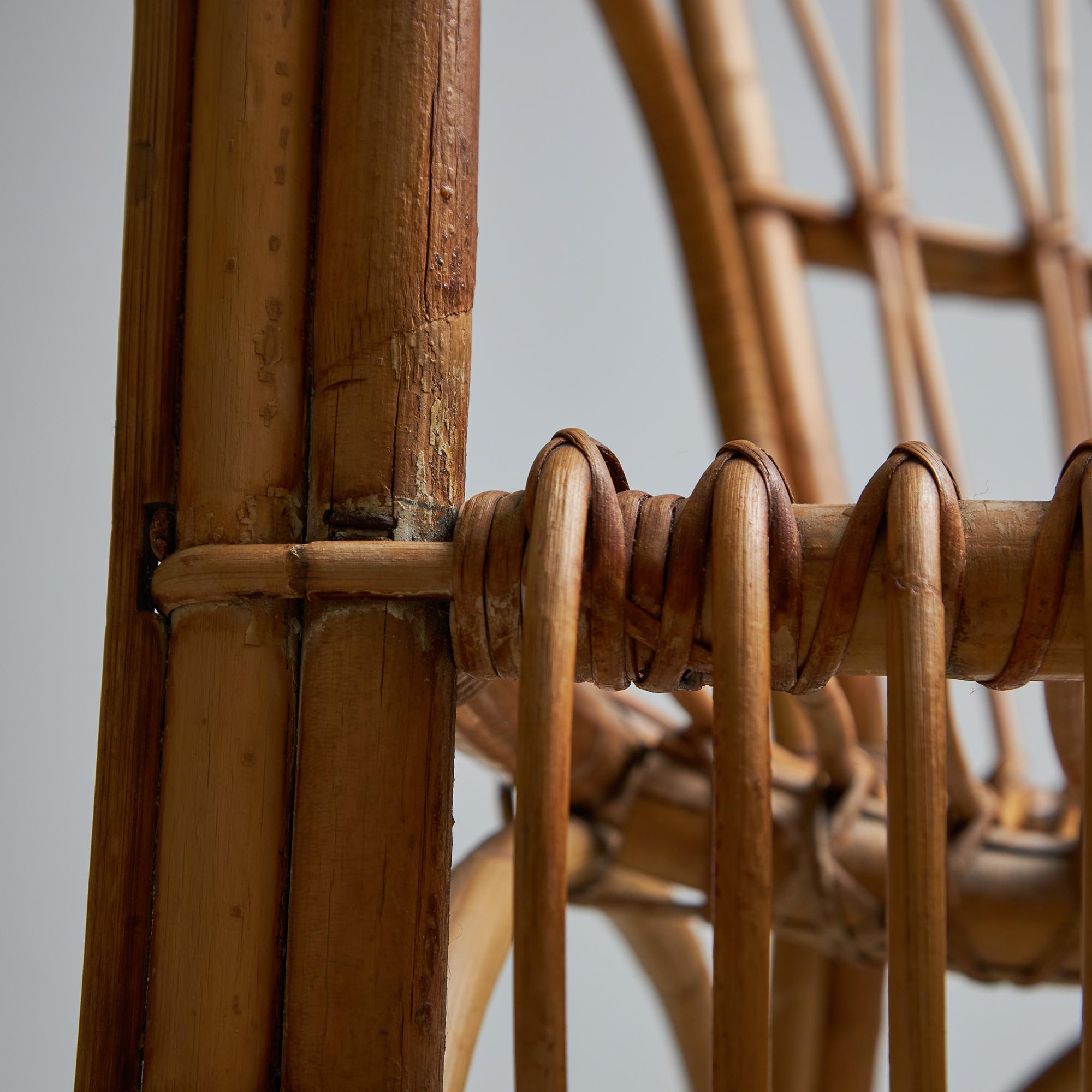 Wicker Rattan Armchair 4