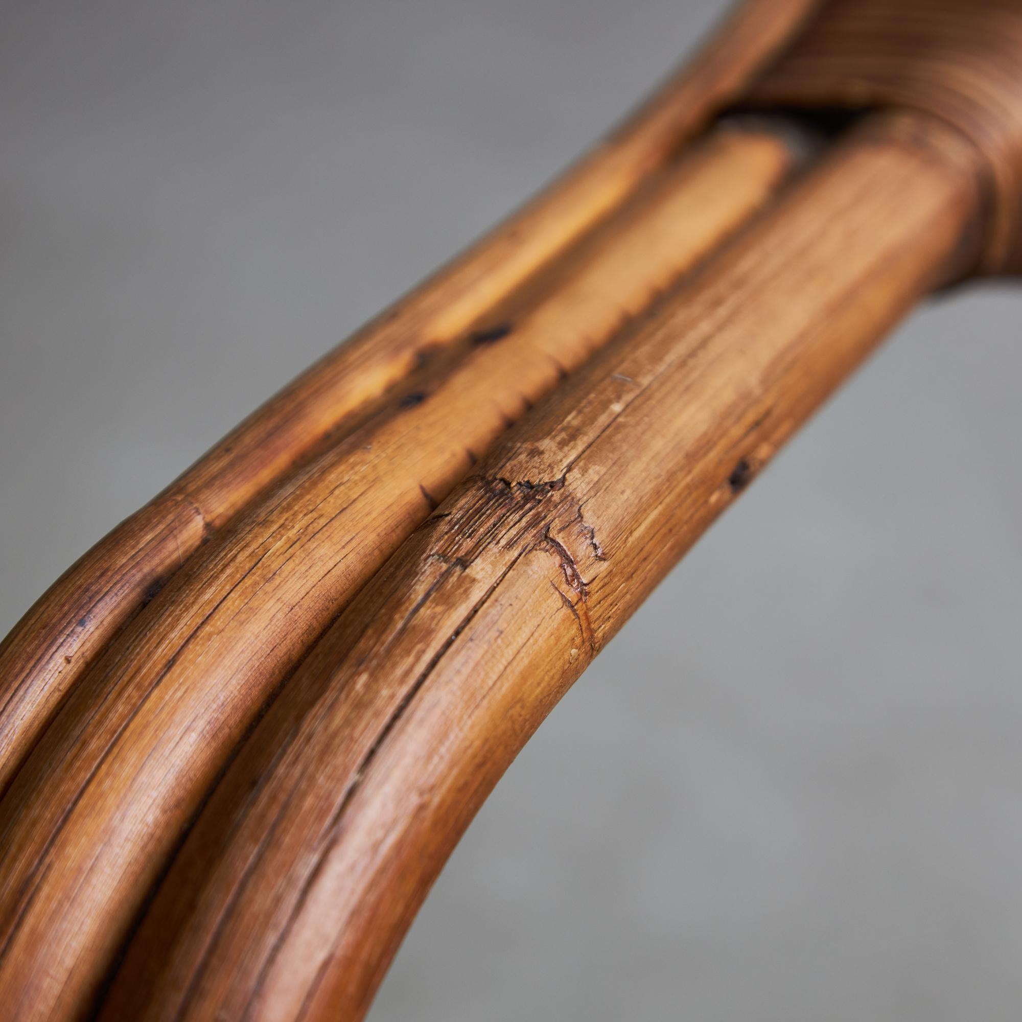 Wicker Rattan Armchair 2