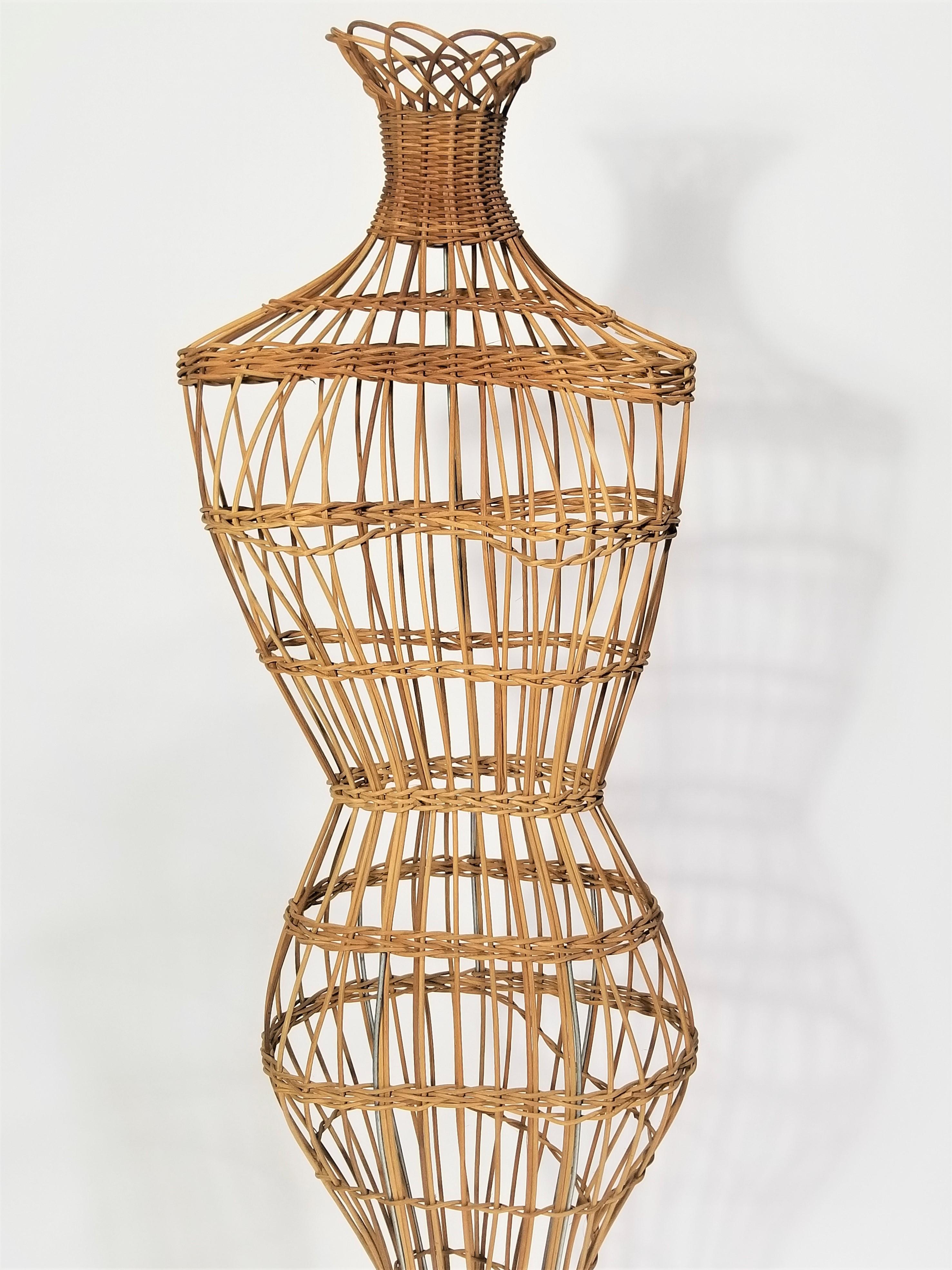 rattan mannequin