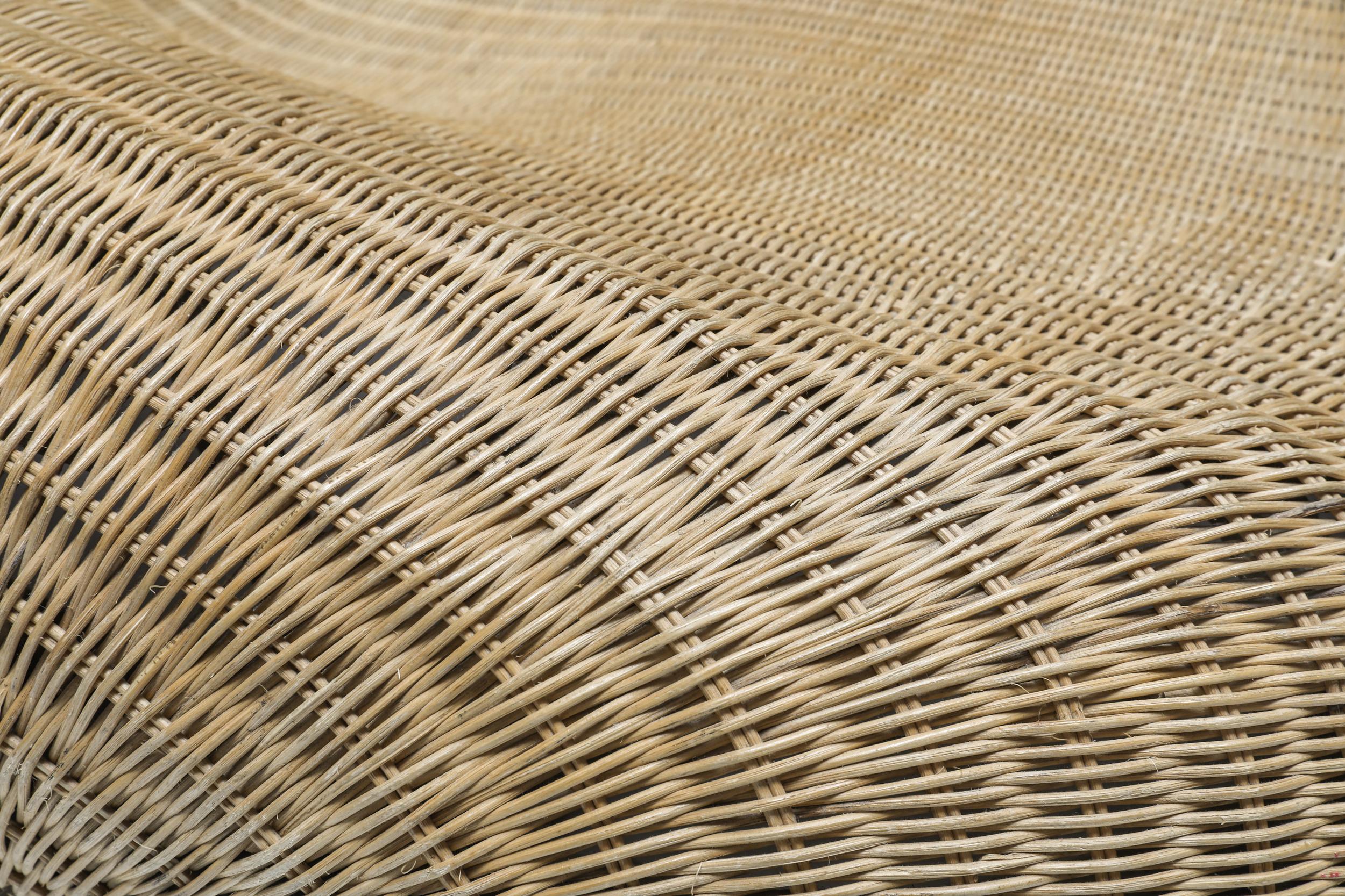 Storvik Rattan-Sessel aus Rohrgeflecht von Carl Öjerstam:: hergestellt von Ikea im Zustand „Hervorragend“ in Antwerp, BE