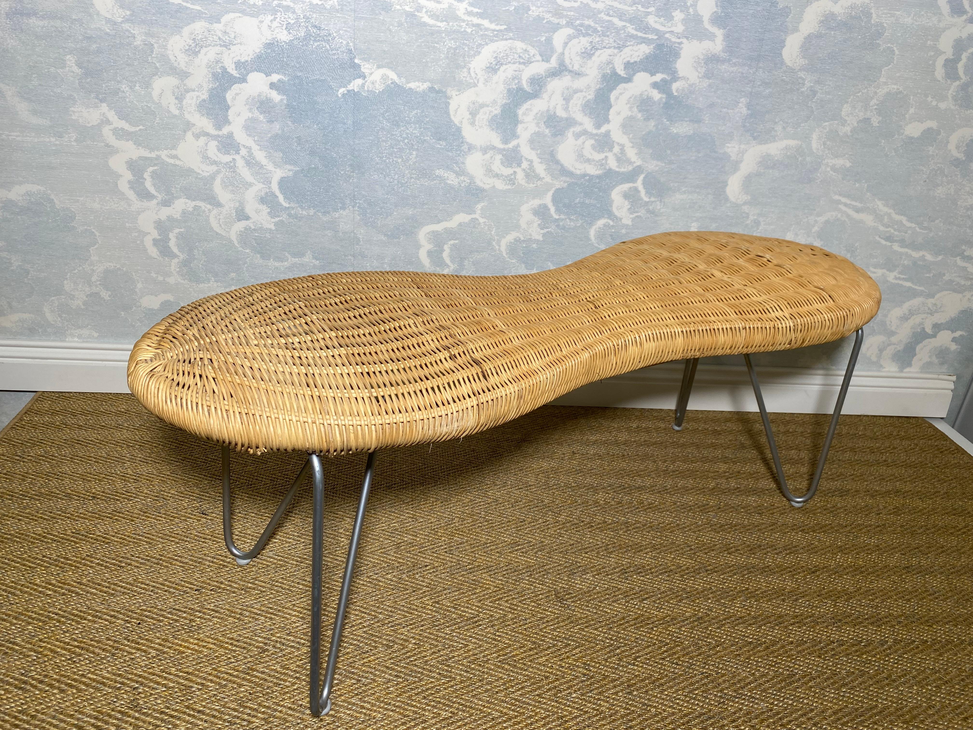 ikea wicker bench
