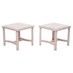 Wicker Side Tables 1970s France