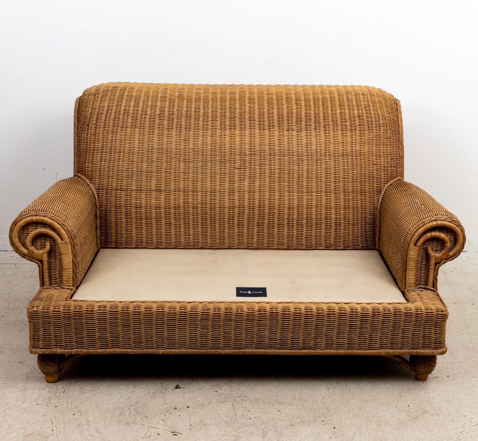 Wicker Sofa For Sale 2