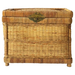 Wicker Storage Basket Box