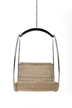Wicker Swing Chair by Egg Designs