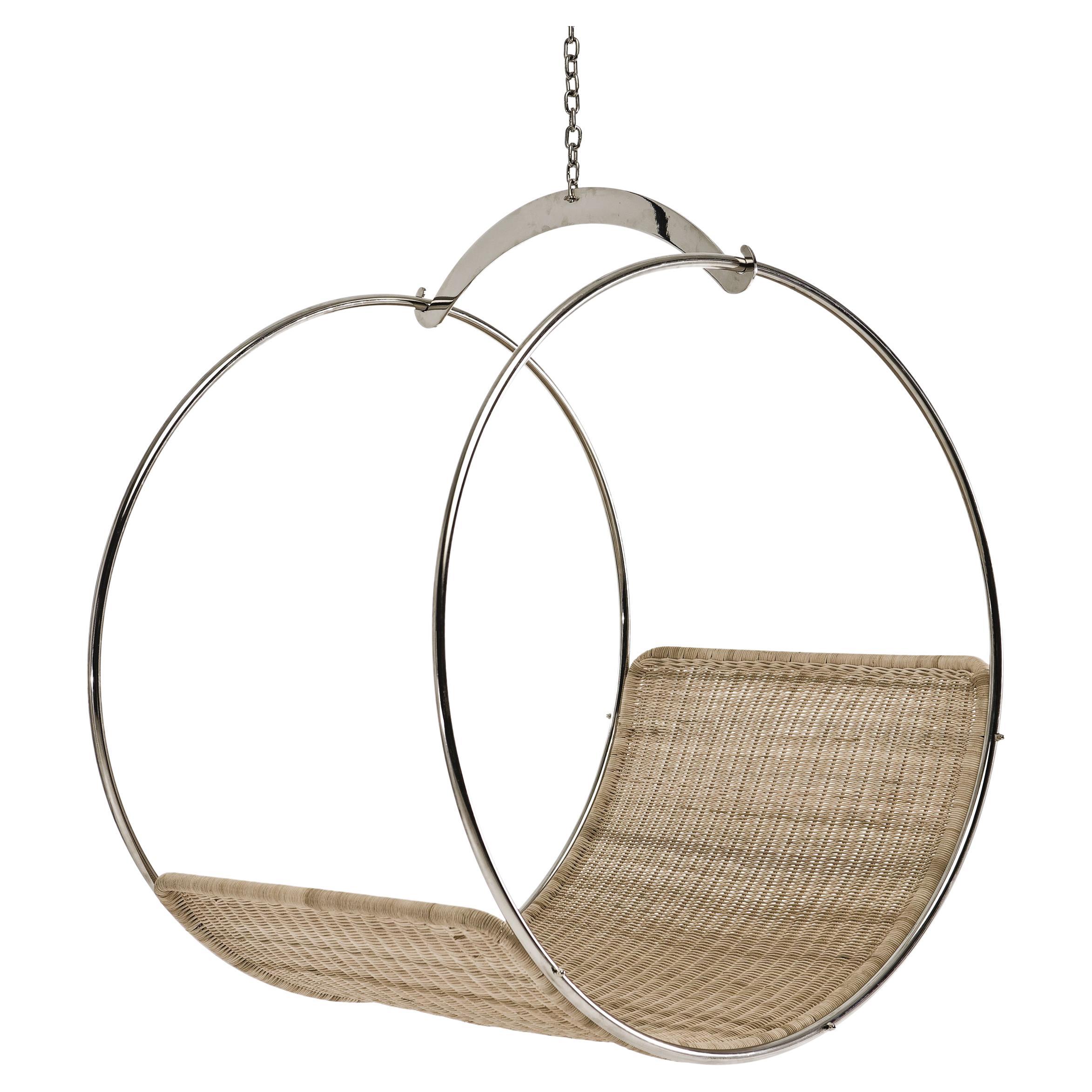 Wicker Swing Chair by Egg Designs