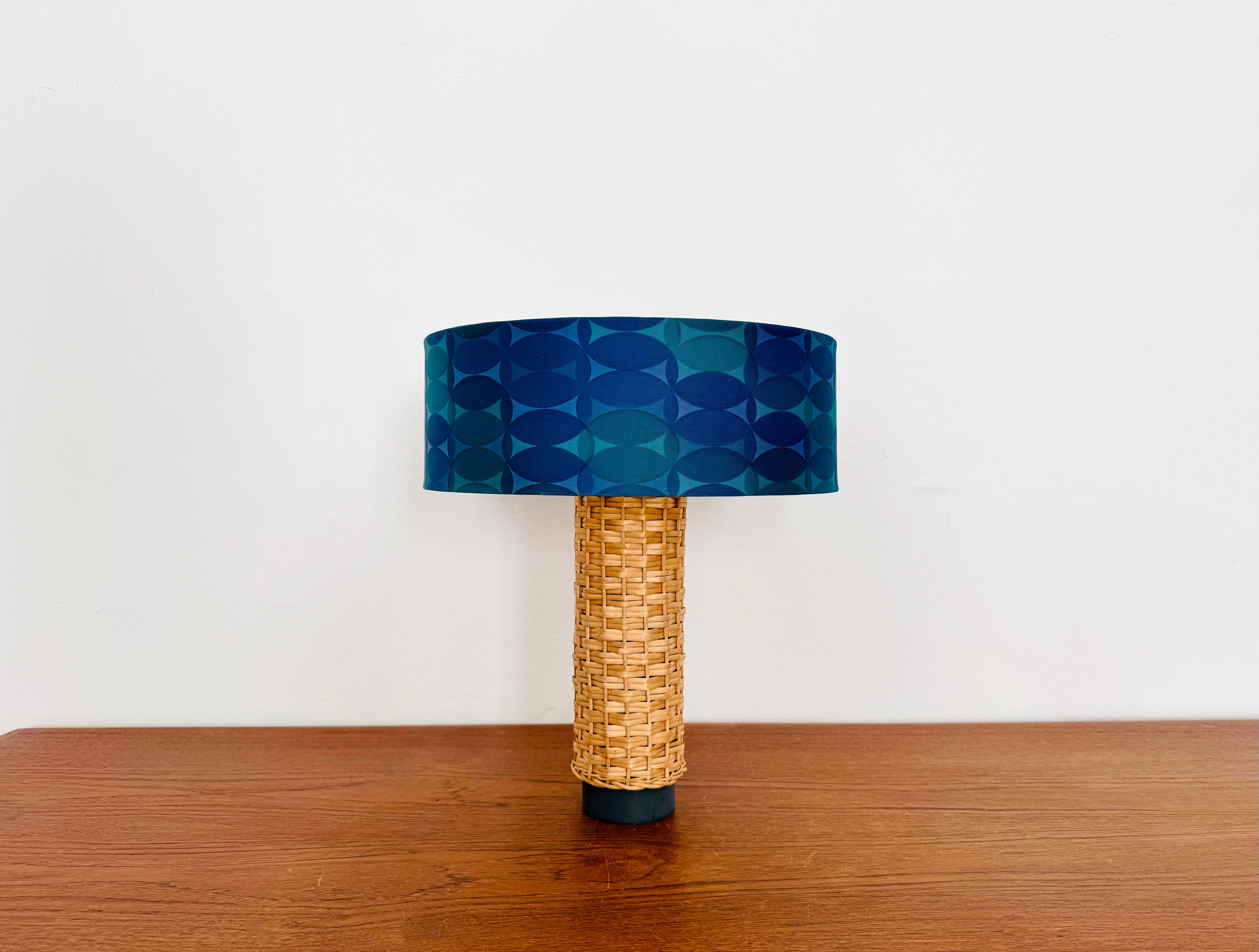 Wonderful table lamps from the 1950s.
Exceptional design with a fantastically cozy atmosphere.
It creates a particularly beautiful light.

Manufacturer: Kaiser Leuchten/Kaiser Idell

Condition:

Very good vintage condition with slight signs of