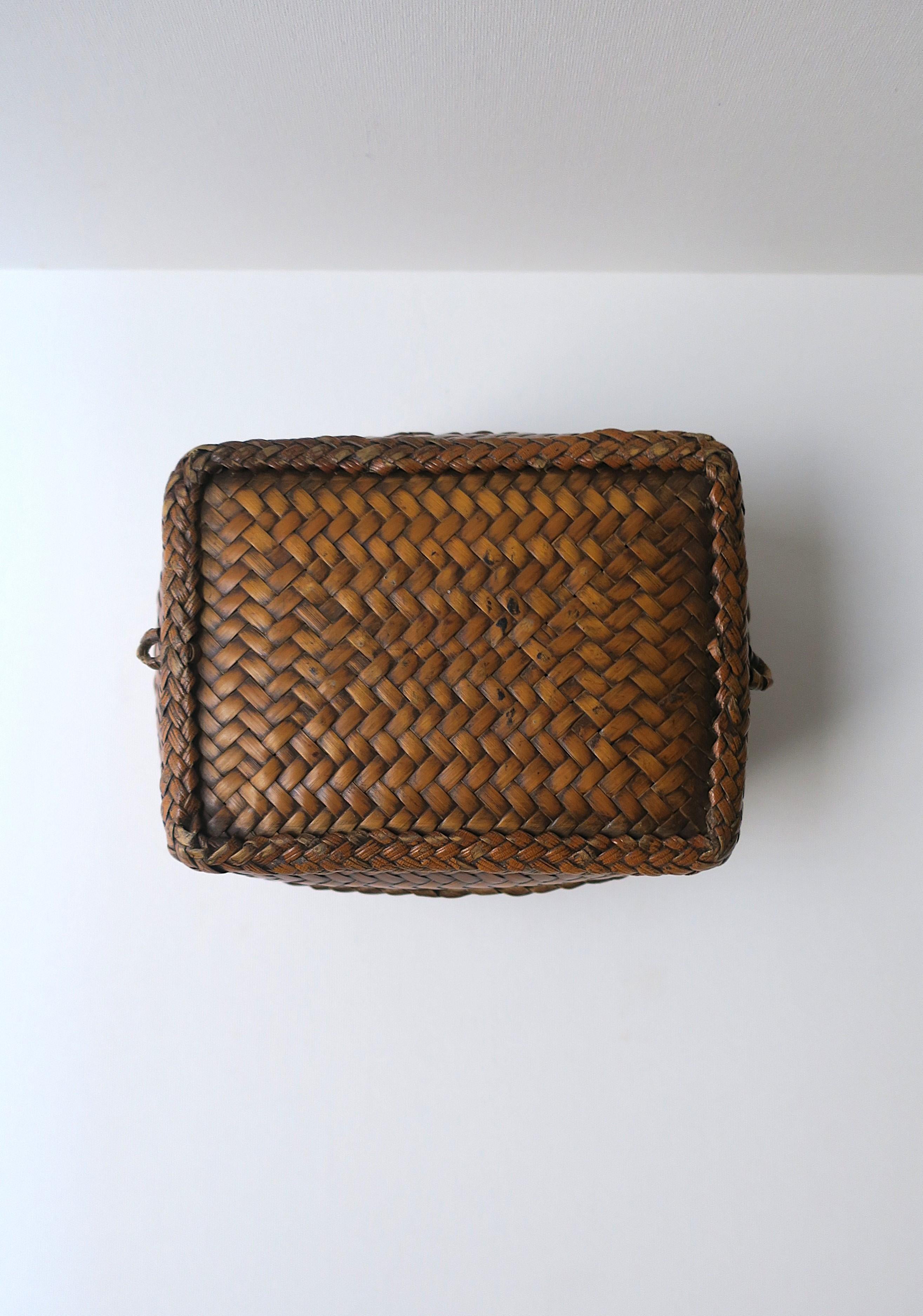 Wicker Vanity Basket Box For Sale 5