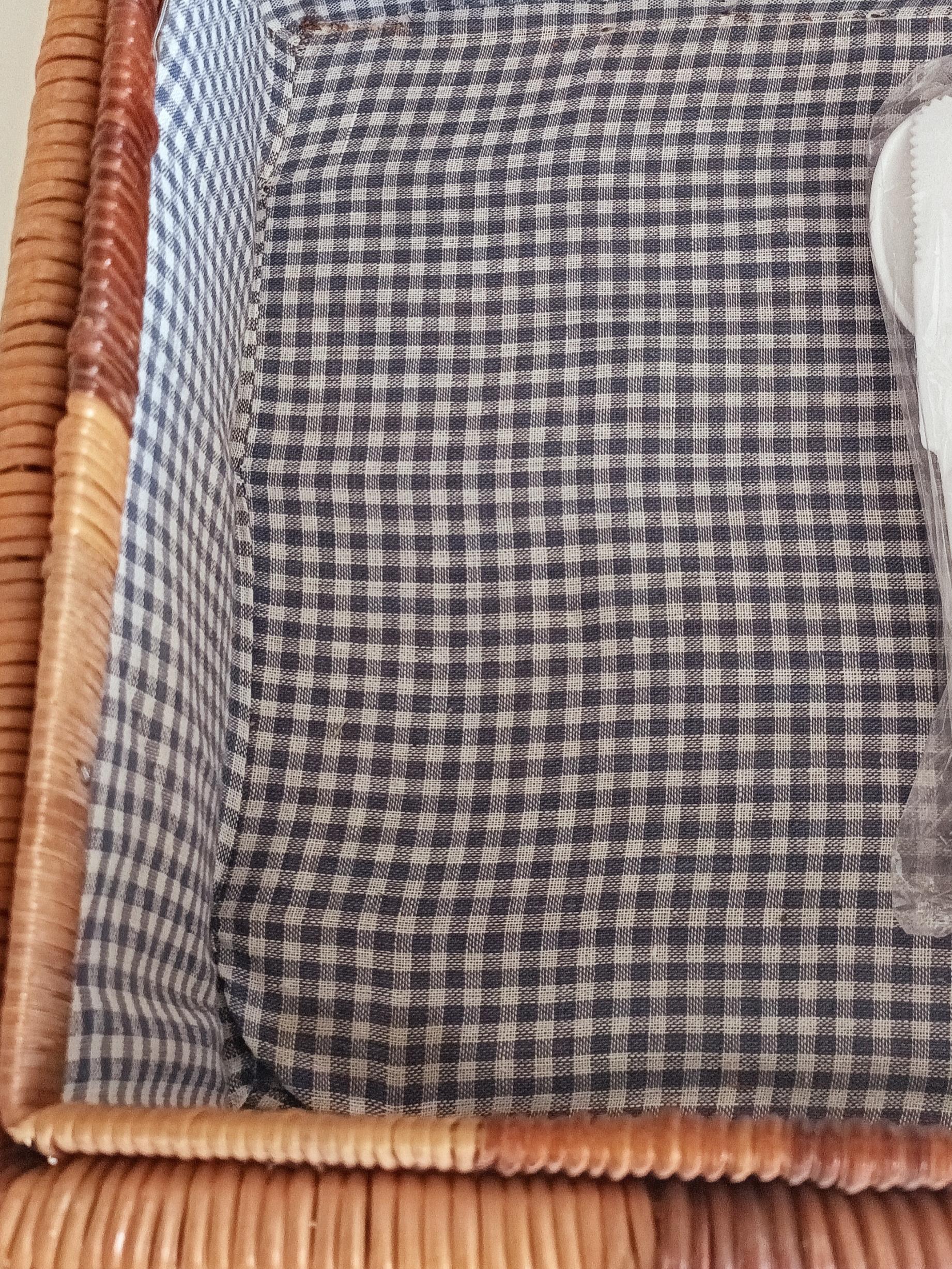 Étui de pique-nique vintage en osier, France, vers les années 1940 en vente 4
