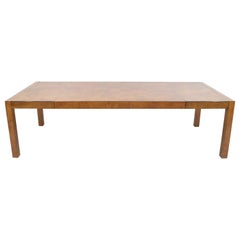 John Widdicomb Burl Wood Dining Table