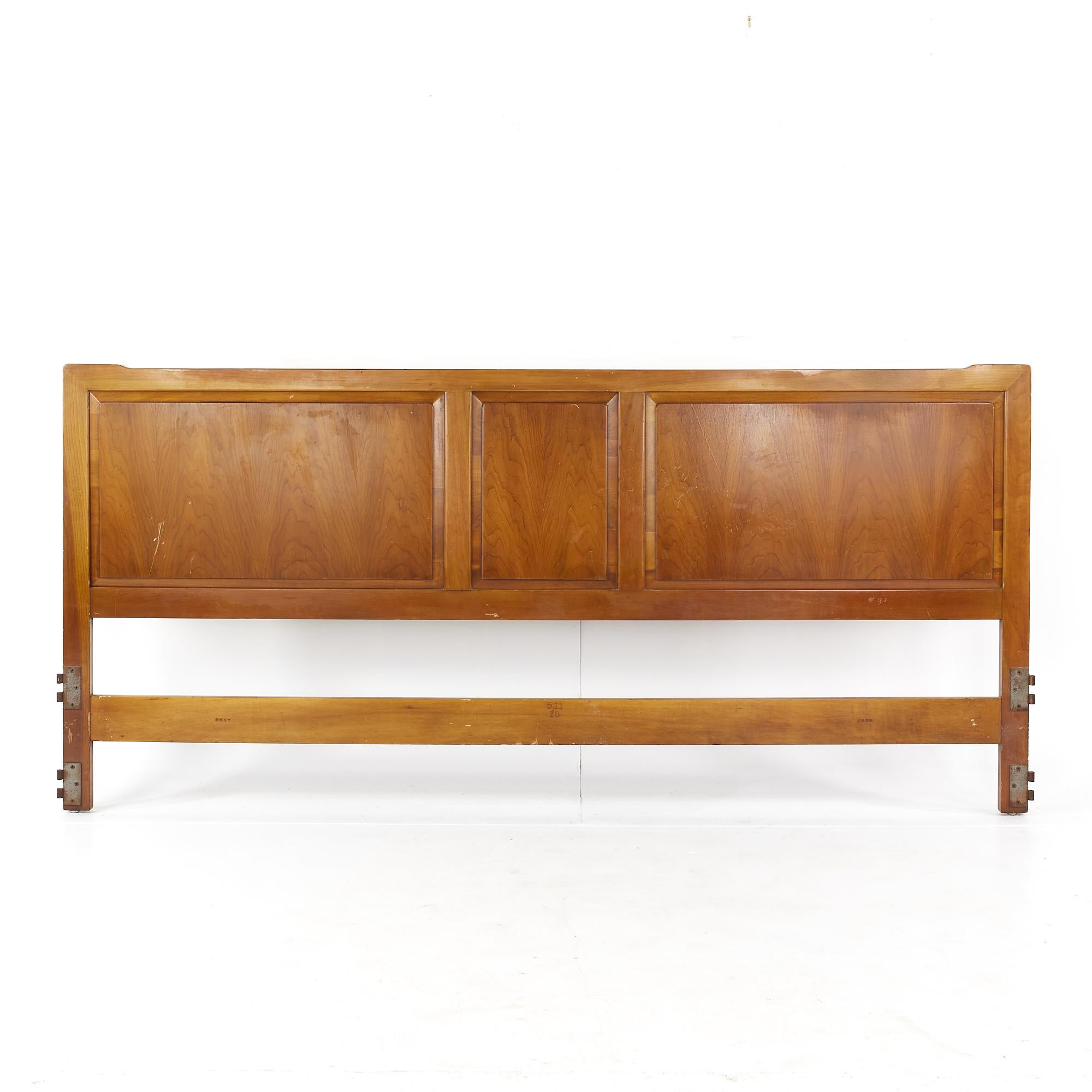 Widdicomb Mid Century King Headboard

 This headboard measures: 79.5 wide x 1.25 deep x 37.25 inches high

All pieces of furniture can be had in what we call restored vintage condition. That means the piece is restored upon purchase so it’s free of