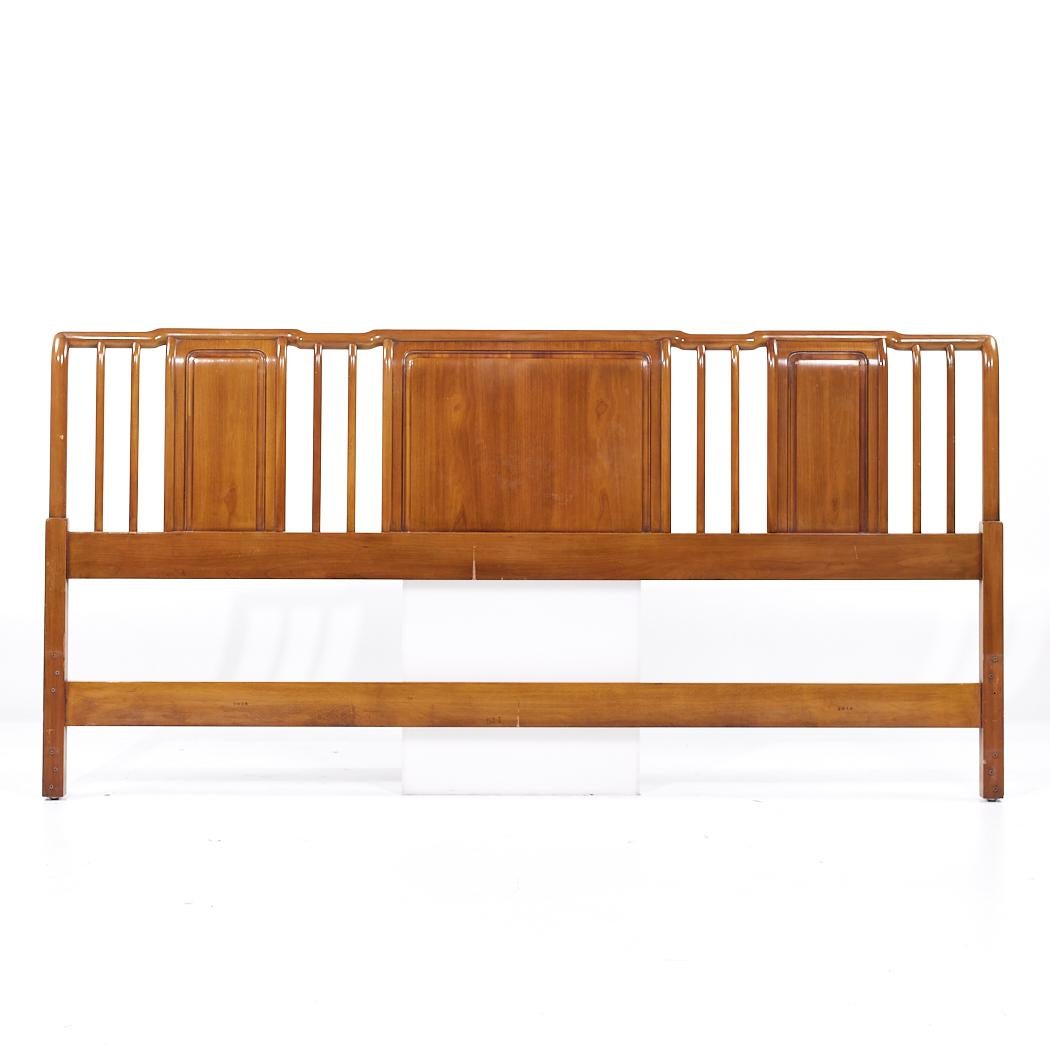 Widdicomb Mid Century King Walnut Headboard

This headboard measures: 79 wide x 2.25 deep x 38.75 inches high

All pieces of furniture can be had in what we call restored vintage condition. That means the piece is restored upon purchase so it’s free