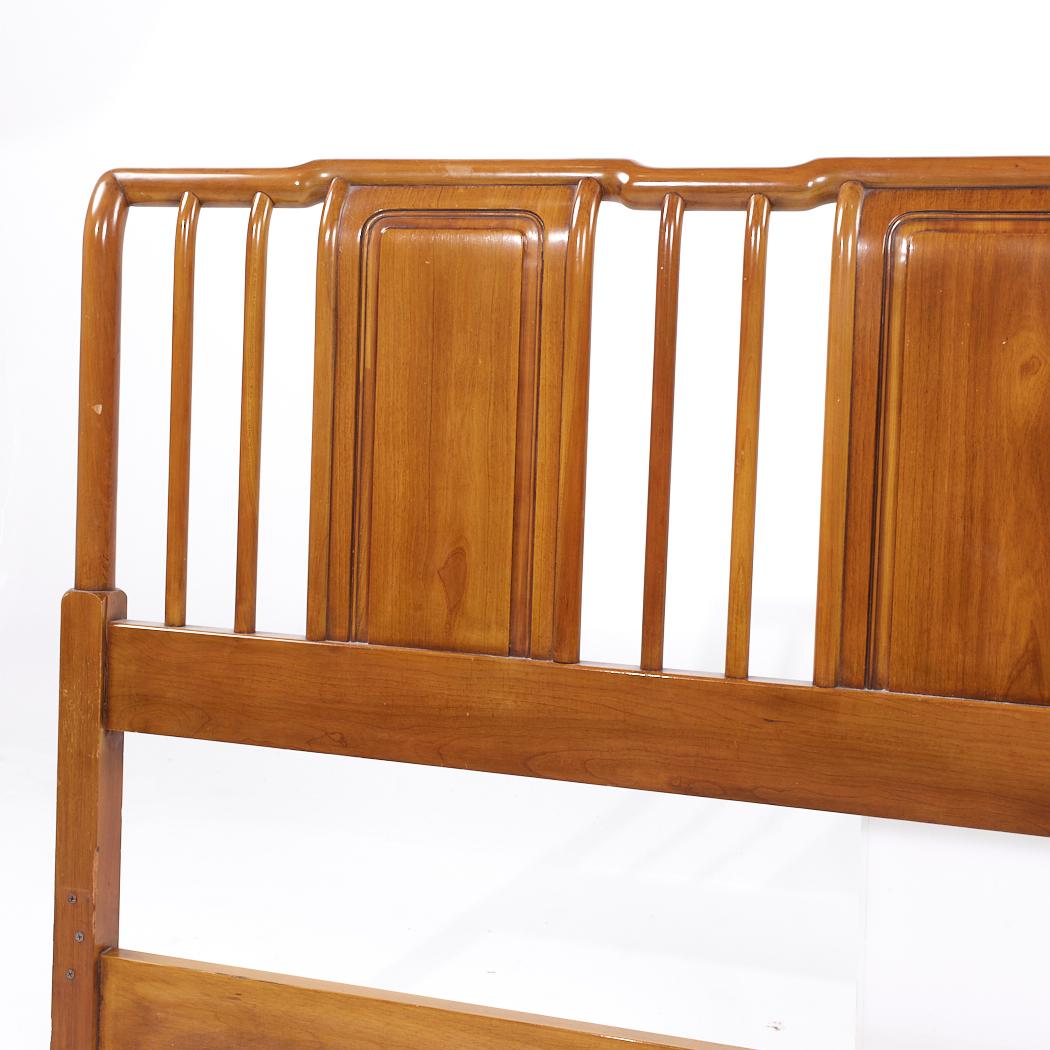 American Widdicomb Mid Century King Walnut Headboard
